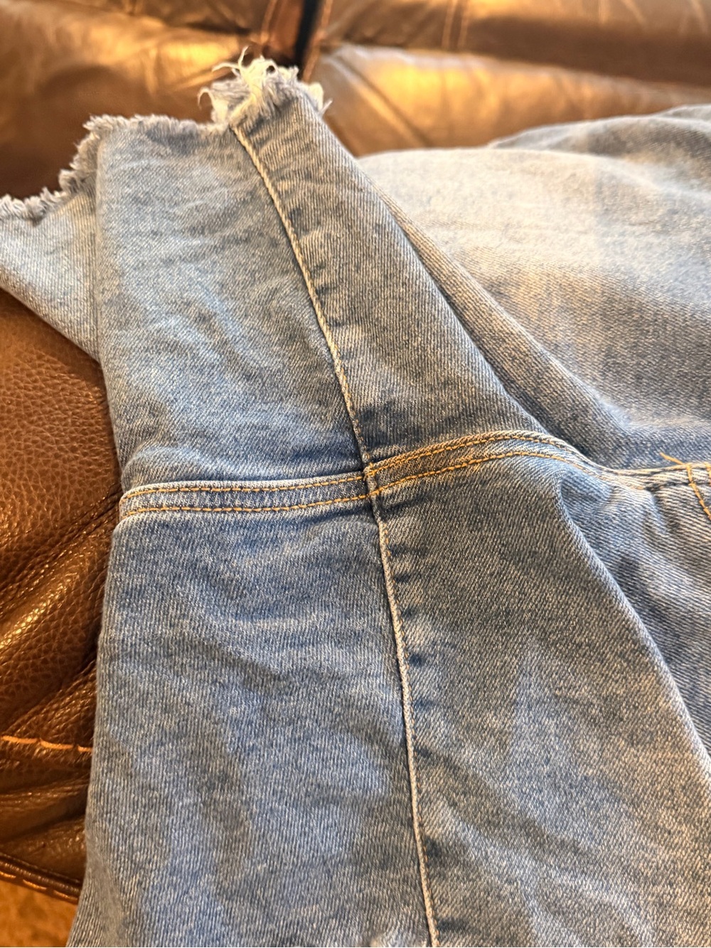 Ava & Viv Medium Wash Denim Shorts - Blue - Picture 3 of 5